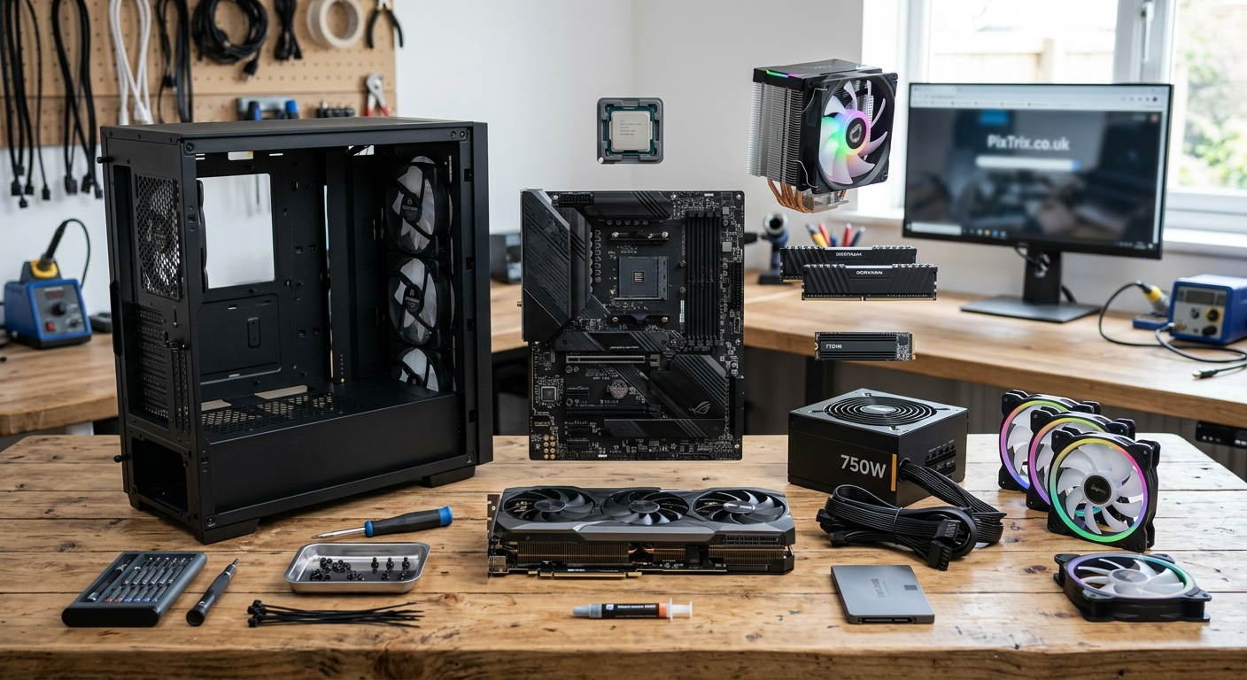 Hand-picked PC components — custom builds, Bristol